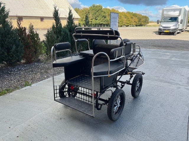 Hestevogn - Træningsvogn 1- og 2- sp. Shetty - Image 2