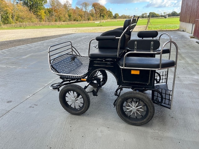 Hestevogn - Træningsvogn 1- og 2- sp. Shetty - Image 4